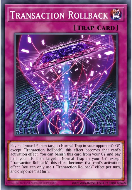 Transaction Rollback · 25th Anniversary Tin: Dueling Mirrors