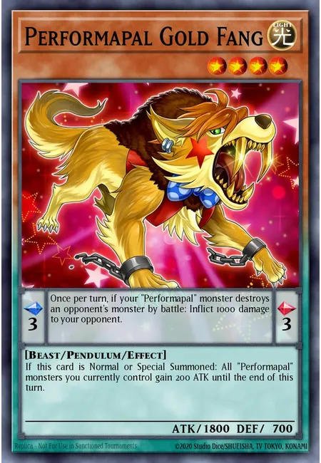 Performapal Gold Fang