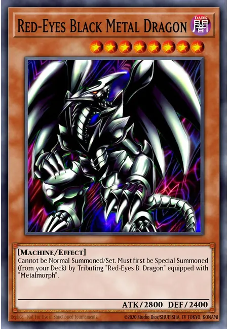 Red-Eyes Black Metal Dragon