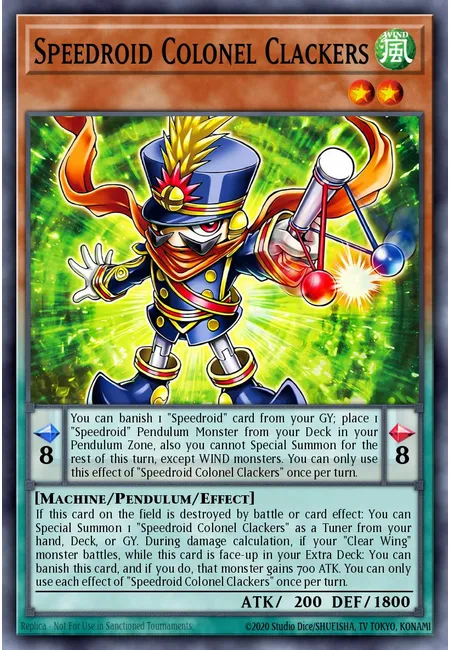 Speedroid Colonel Clackers