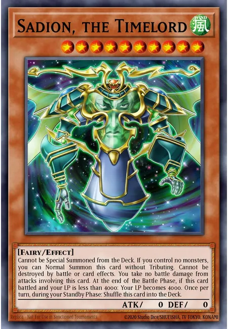 Sadion, o Senhor do Tempo · Battles of Legend: Light's Revenge