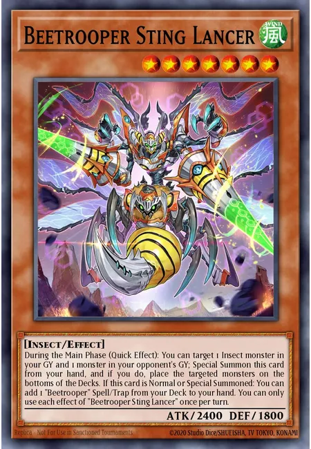 Beetrooper Sting Lancer · Dawn of Majesty