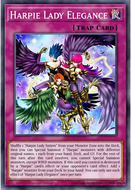 Harpie Lady Elegance · Legendary Duelists: Sisters of the Rose
