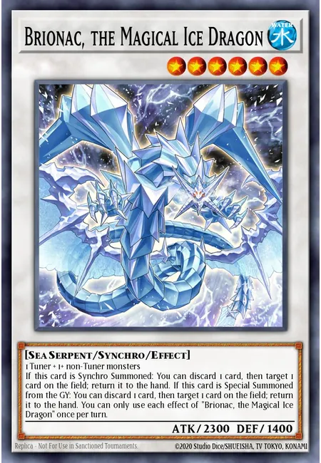 Brionac, the Magical Ice Dragon
