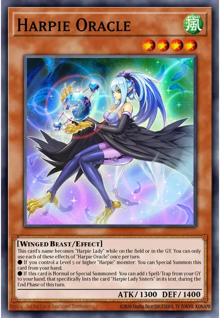 Oráculo Harpia · Legendary Duelists: Sisters of the Rose