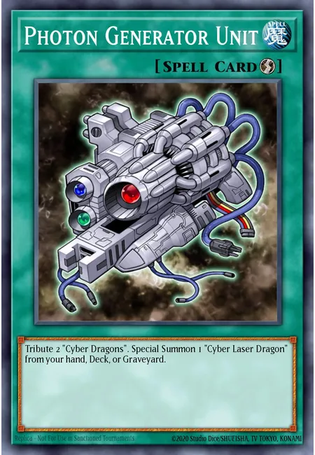 Photon Generator Unit · Duelist Pack: Zane Truesdale