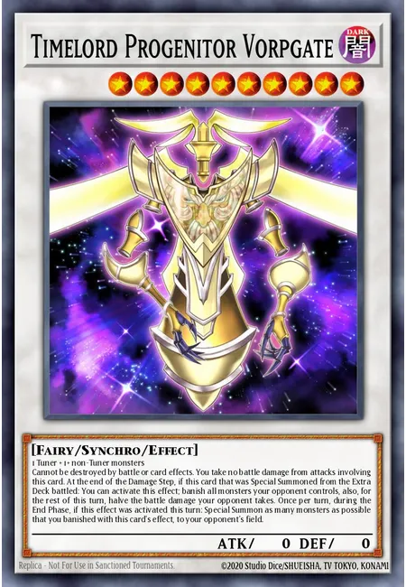Timelord Progenitor Vorpgate · Battles of Legend: Chapter 1