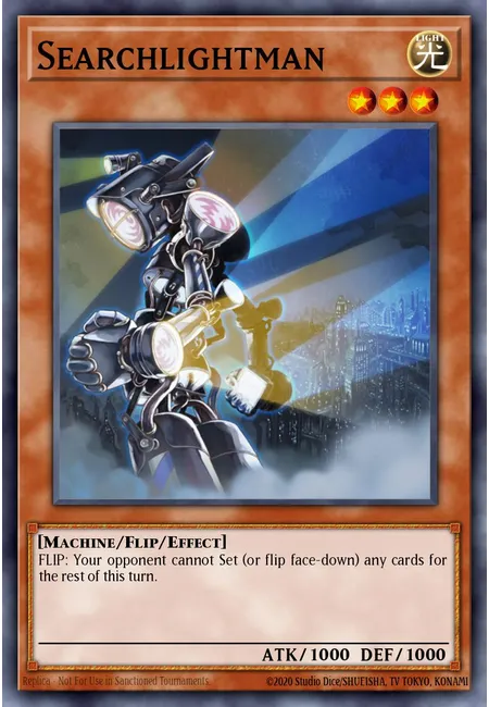 Searchlightman · Enemy of Justice