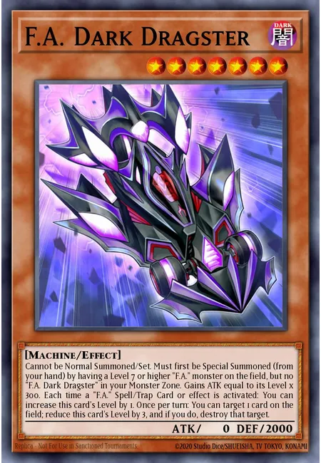 F.A. Dark Dragster · Flames of Destruction