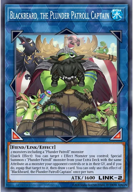 Blackbeard, the Plunder Patroll Captain