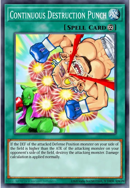 Continuous Destruction Punch · Magician's Force