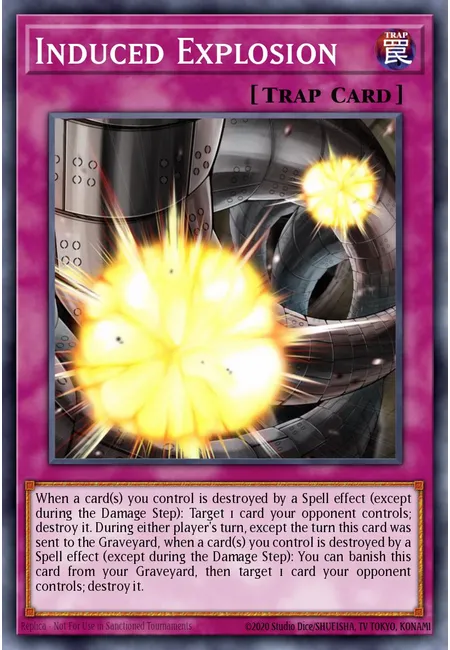 Induced Explosion · Yu-Gi-Oh! The Dark Side of Dimensions Movie Pack Secret Edition