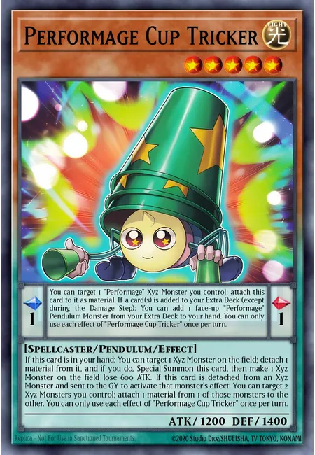 Performage Cup Tricker · Maze of the Master