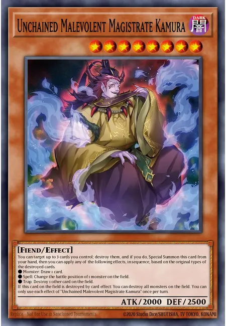 Unchained Malevolent Magistrate Kamura