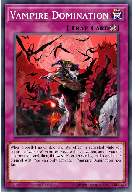 Vampire Domination · 2019 Gold Sarcophagus Tin Mega Pack