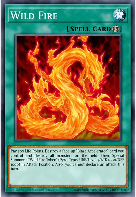 Wild Fire · Speed Duel GX: Duel Academy Box