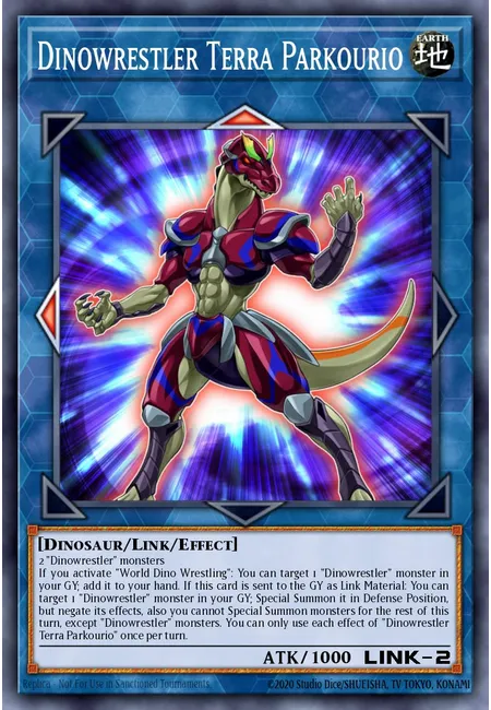 Dinolutador Terra Parkourio