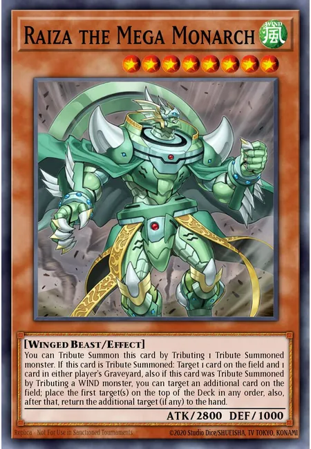 Raiza, a Mega Monarca