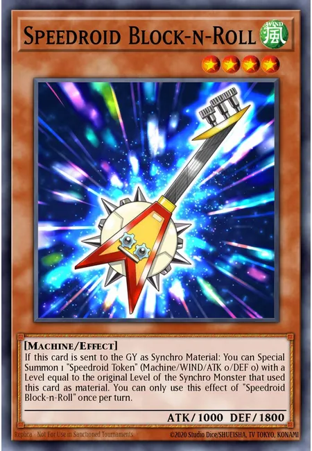 Speedroid Block-n-Roll · Rise of the Duelist