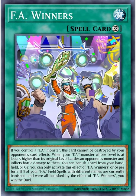 F.A. Winners · Flames of Destruction