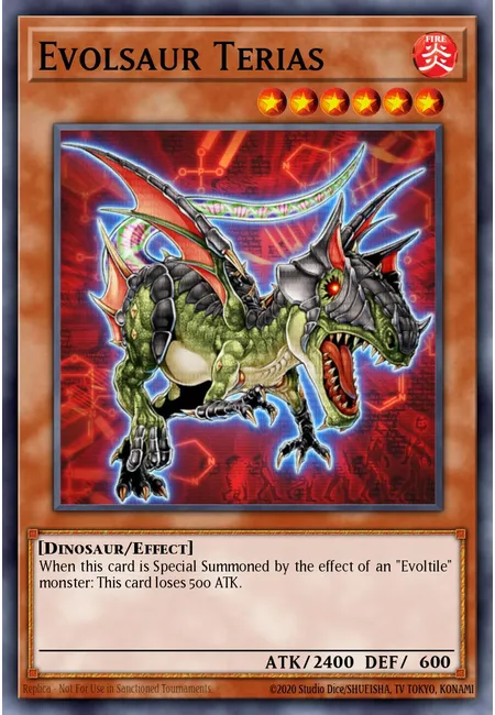 Evolsaur Terias · Order of Chaos