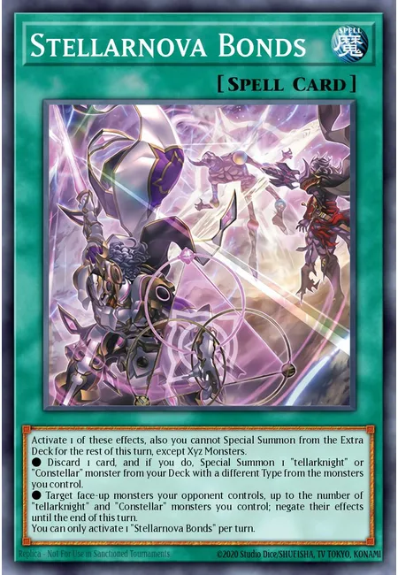 Stellarnova Bonds · Battles of Legend: Glorious Gallery