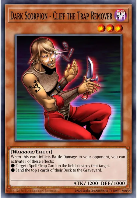 Dark Scorpion - Cliff the Trap Remover