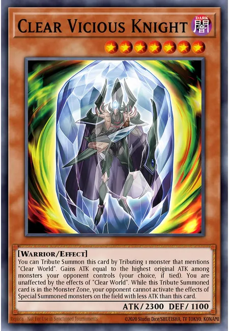 Clear Vicious Knight · Maze of the Master