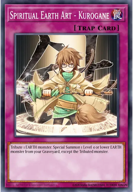 Spiritual Earth Art - Kurogane