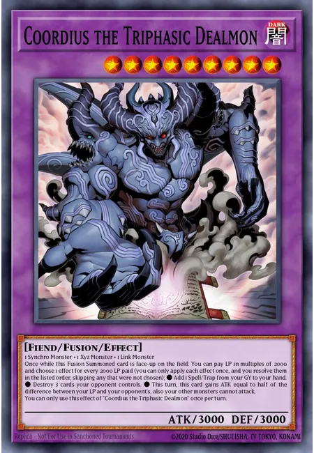 Coordius the Triphasic Dealmon
