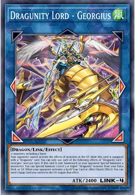 Dragunity Lord - Georgius · Battles of Legend: Glorious Gallery