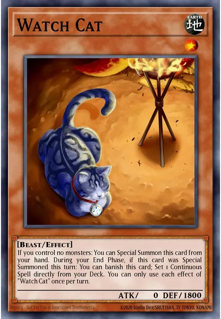Watch Cat · Flames of Destruction