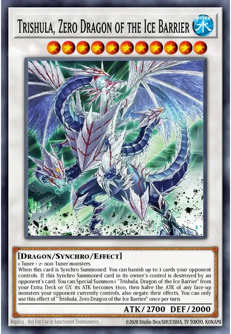 Trishula, o Dragão Zero da Barreira de Gelo