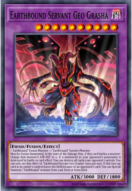 Earthbound Servant Geo Grasha · Maze of Millennia