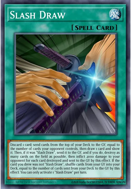 Slash Draw · Battles of Legend: Relentless Revenge