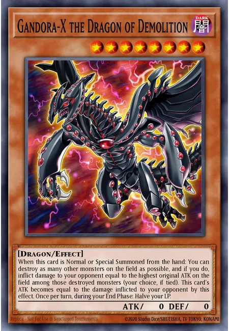 Gandora-X, o Dragão da Demolição · Yu-Gi-Oh! The Dark Side of Dimensions Movie Pack Secret Edition
