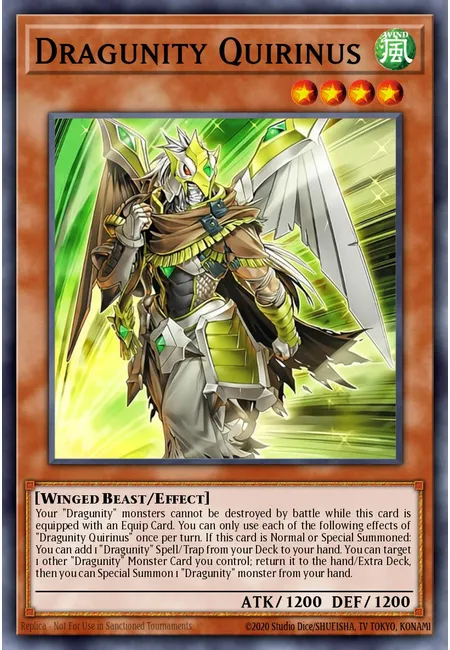 Dragunity Quirinus · Battles of Legend: Glorious Gallery