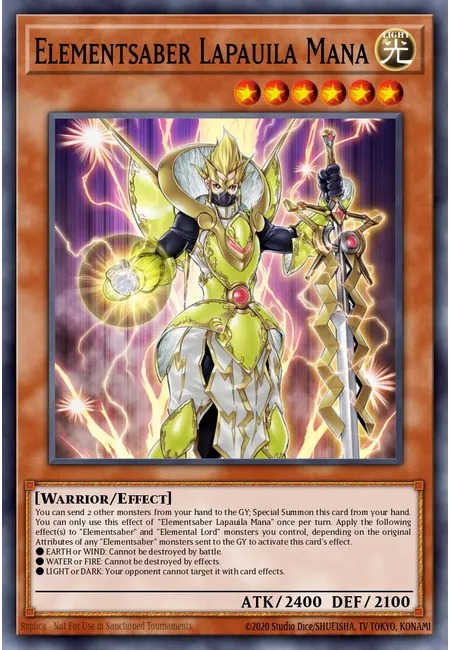 Elementsaber Lapauila Mana · Flames of Destruction