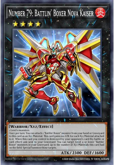 Número 79: Boxeador Obstinado Kaiser Nova · Legendary Duelists: Soulburning Volcano