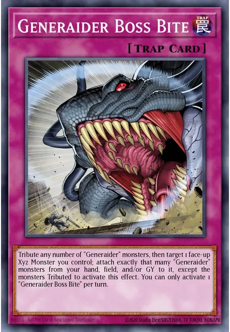 Generaider Boss Bite · Mystic Fighters