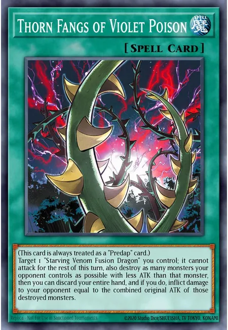 Thorn Fangs of Violet Poison