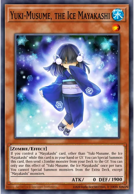 Yuki-Musume, a Mayakashi de Gelo