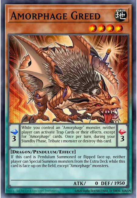 Amorphage Greed