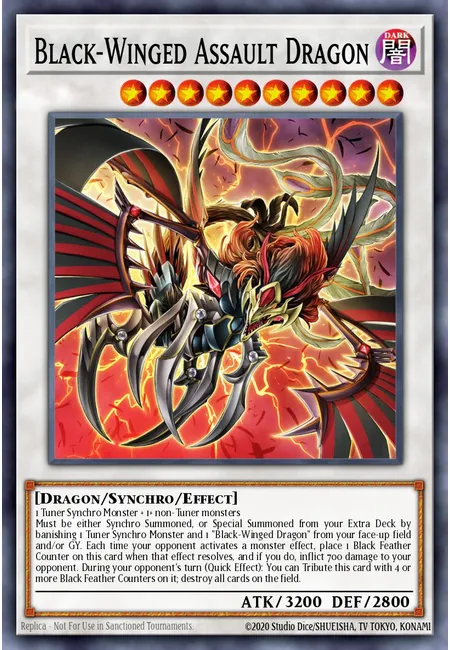 Black-Winged Assault Dragon