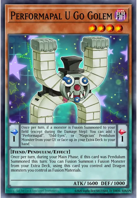 Performapal U Go Golem