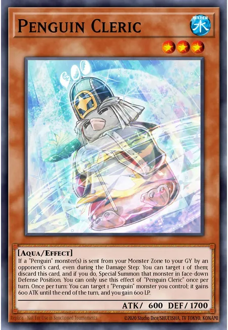 Penguin Cleric · Burst of Destiny