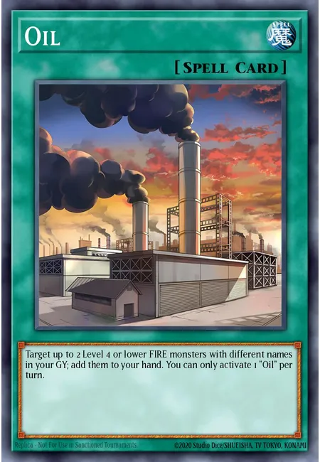 Oil · Battles of Legend: Terminal Revenge