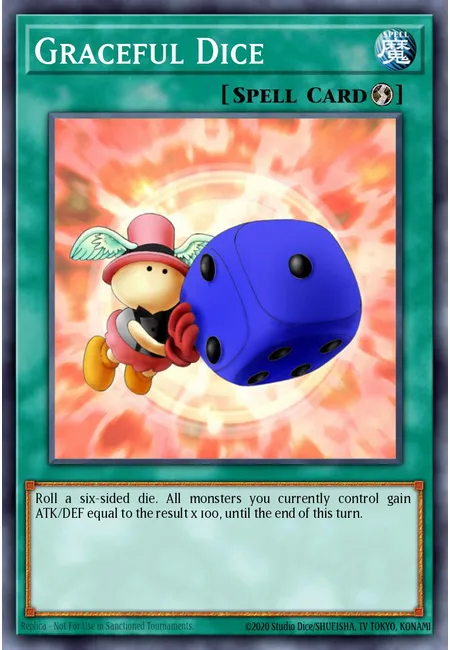 Dado Gracioso · Yu-Gi-Oh! The Sacred Cards promotional cards
