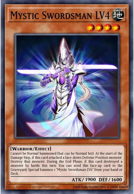 Homem das Espadas Místicas LV4