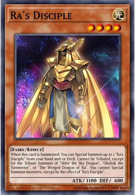 Discípulo de Rá · Legendary Duelists: Rage of Ra